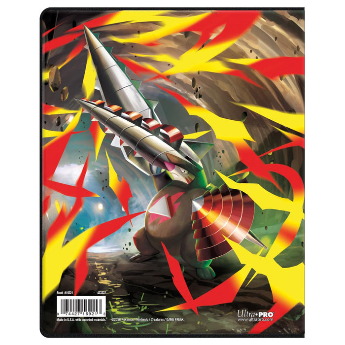 Ultra-PRO Pokémon Mega Evolution Pitch Black 4-Pocket Portfolio