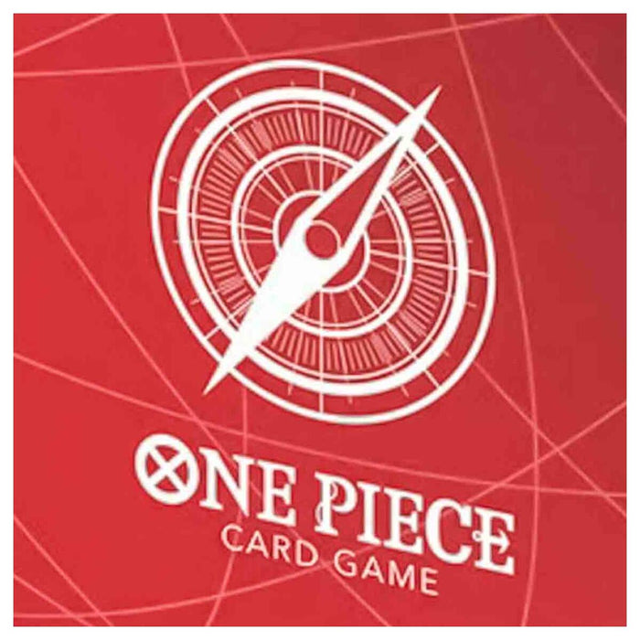 One Piece Card Game: Clear Card Case Standard Red Booghe One Piece Card Game: Clear Card Case Standard Red Booghe