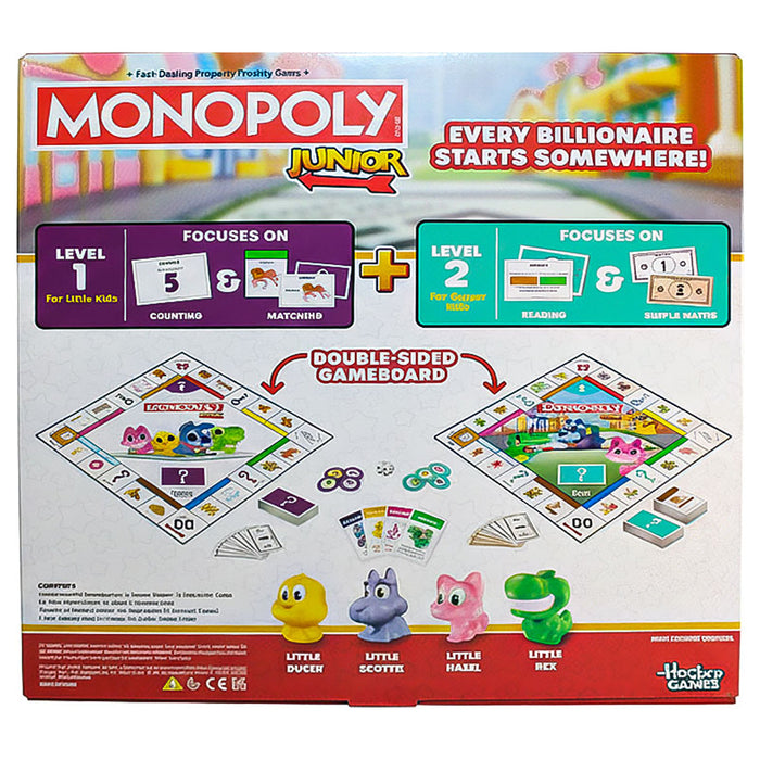 Monopoly Junior 2-in-1 Board Game