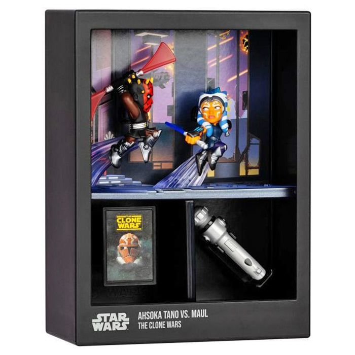 FANDROP Star Wars: Clone Wars: Ahsoka Tano Vs Maul Figures Set