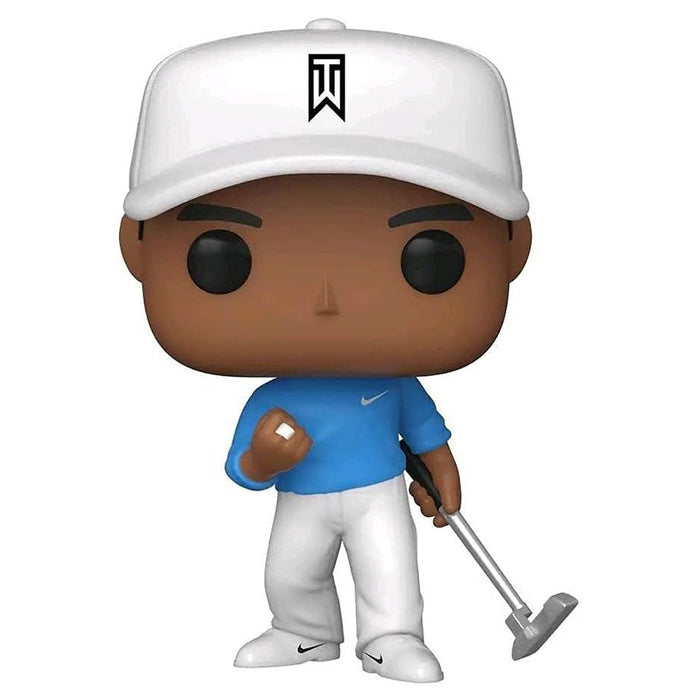 Funko Pop! Golf: Tiger Woods (Blue Shirt) Vinyl Figure #04