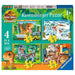 Ravensburger Jurassic World Explorers 4 in a Box Jigsaw Puzzles 