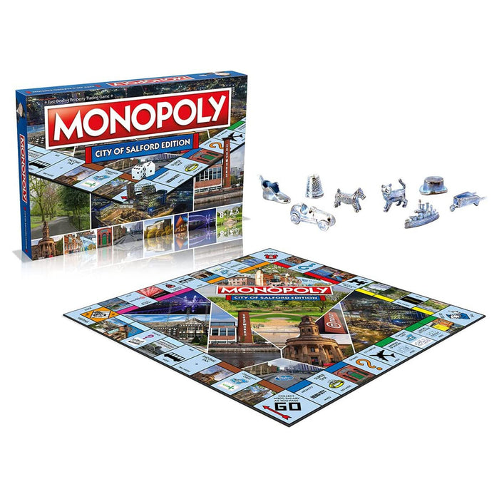 Monopoly Board Game City of Salford Edition