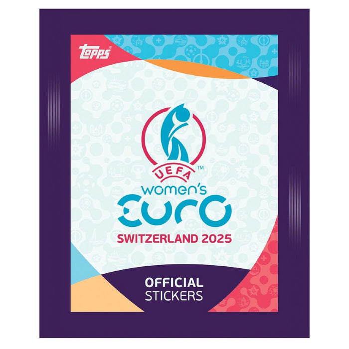 Topps UEFA Women's Euro Switzerland-2025 Sticker Collection Pack