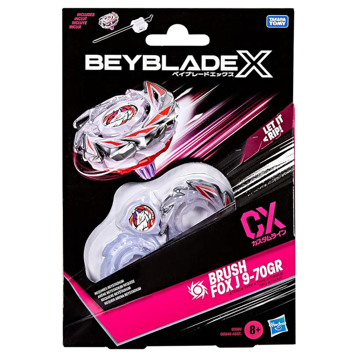 Beyblade X Brush Fox J 9-70GR CX Attack Type Starter Pack 