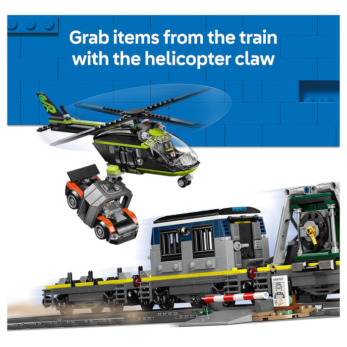 LEGO City Police Train Heist RC Building Set 