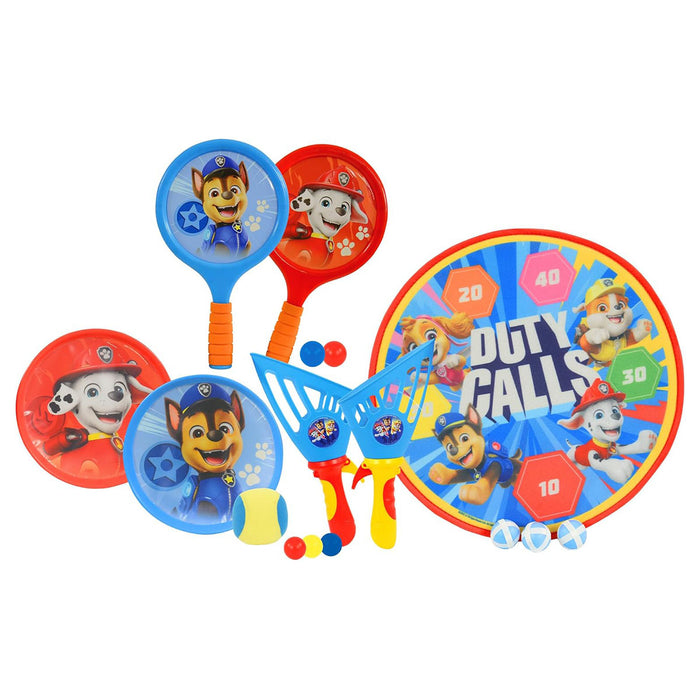 PAW Patrol Bumper Box 4-in-1 Garden Games Set