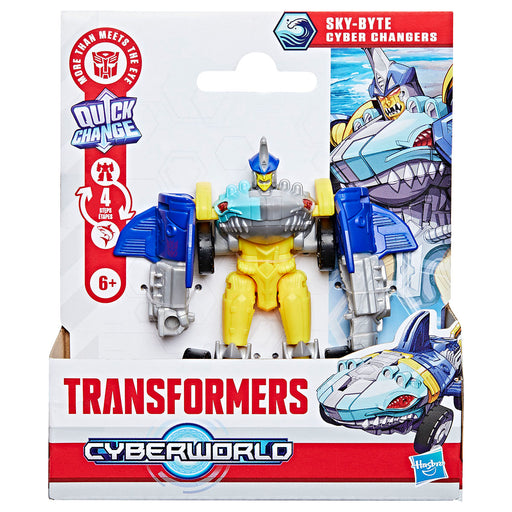 Transformers Cyberworld: Sky-Bite Cyber Changers Figure