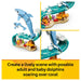 LEGO Creator 3 in 1 Sea Animals: Beautiful Dolphins Building Set