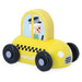 Janod Cross Roads City Wooden Taxi Car