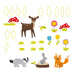 Nature Height Chart Stickabouts Wall Stickers