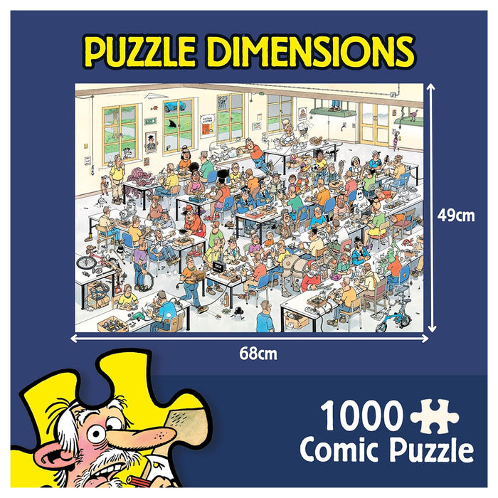 Jan van Haasteren Can We Fix It? 1000 Piece Comic Puzzle