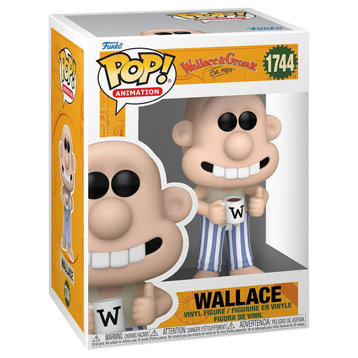 Funko Pop! Animation: Wallace & Gromit: Wallace in Pyjamas Vinyl Figure #1744