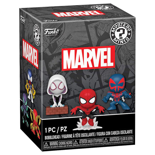 Funko Marvel: Spider-Man Mystery Minis Bobblehead Figure (styles vary)