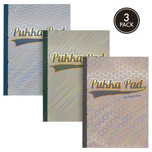Pukka Haze A4 Refill Pad Assorted (3 Pack)