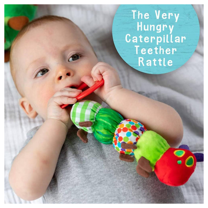 The Very Hungry Caterpillar Teether Rattle
