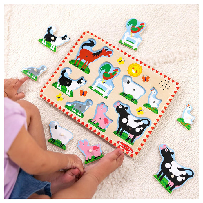 Melissa & Doug Sound Puzzle (style vary)