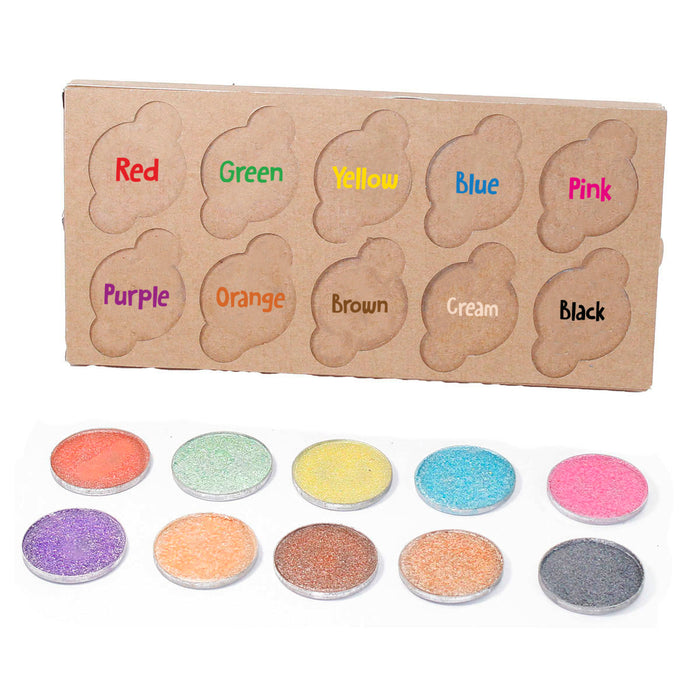 Booghe Organic Face Tab Paints (10 Colours)
