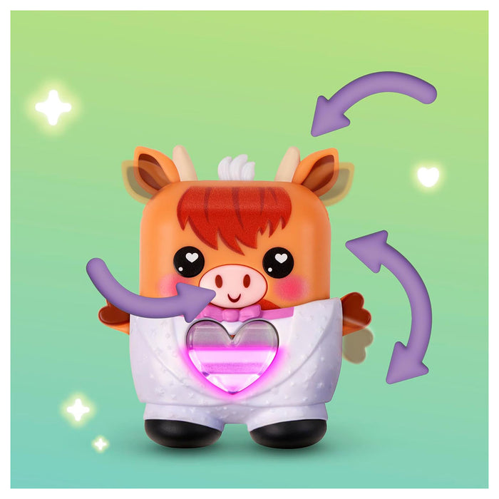 Nano-mals Cowbert the Highland Cow Interactive Pet