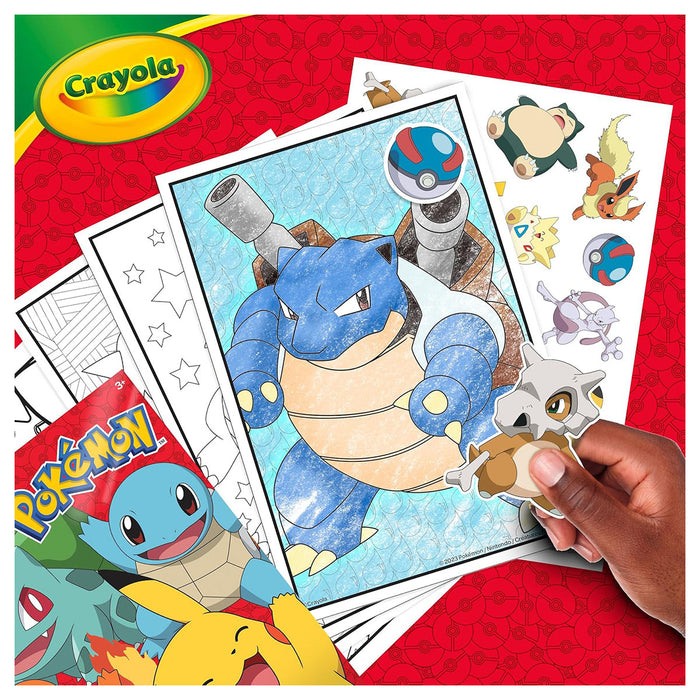 Pokémon Colouring Book & Sticker Sheet