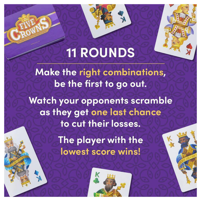 Five Crowns Card Game