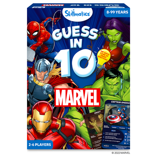 Skillmatics Guess in 10: Marvel Card Game