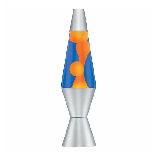 Lava Lamp Orange & Blue 14.5 inch