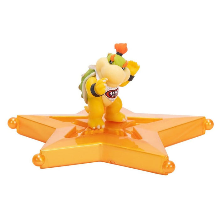 The Super Mario Galaxy Movie: Bowser Jr. Mini Figure with Star Launcher
