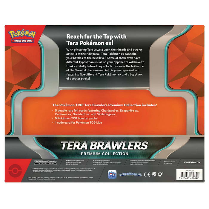 pokemon trading card game tera brawlers premium collection gamestop exclusive Pokemon TCG: Tera Brawlers Premium Collection (Retailer Exclusive) — Booghe