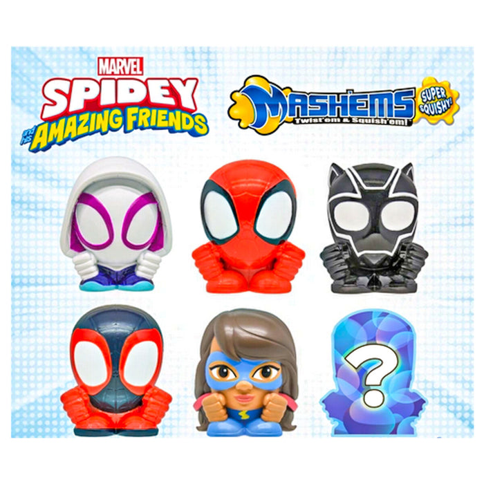 Marvel Spidey and his Amazing Friends Mash'ems Figure Series 2 (styles vary)