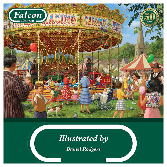 Falcon de luxe The Carousel 1000 Piece Jigsaw Puzzle