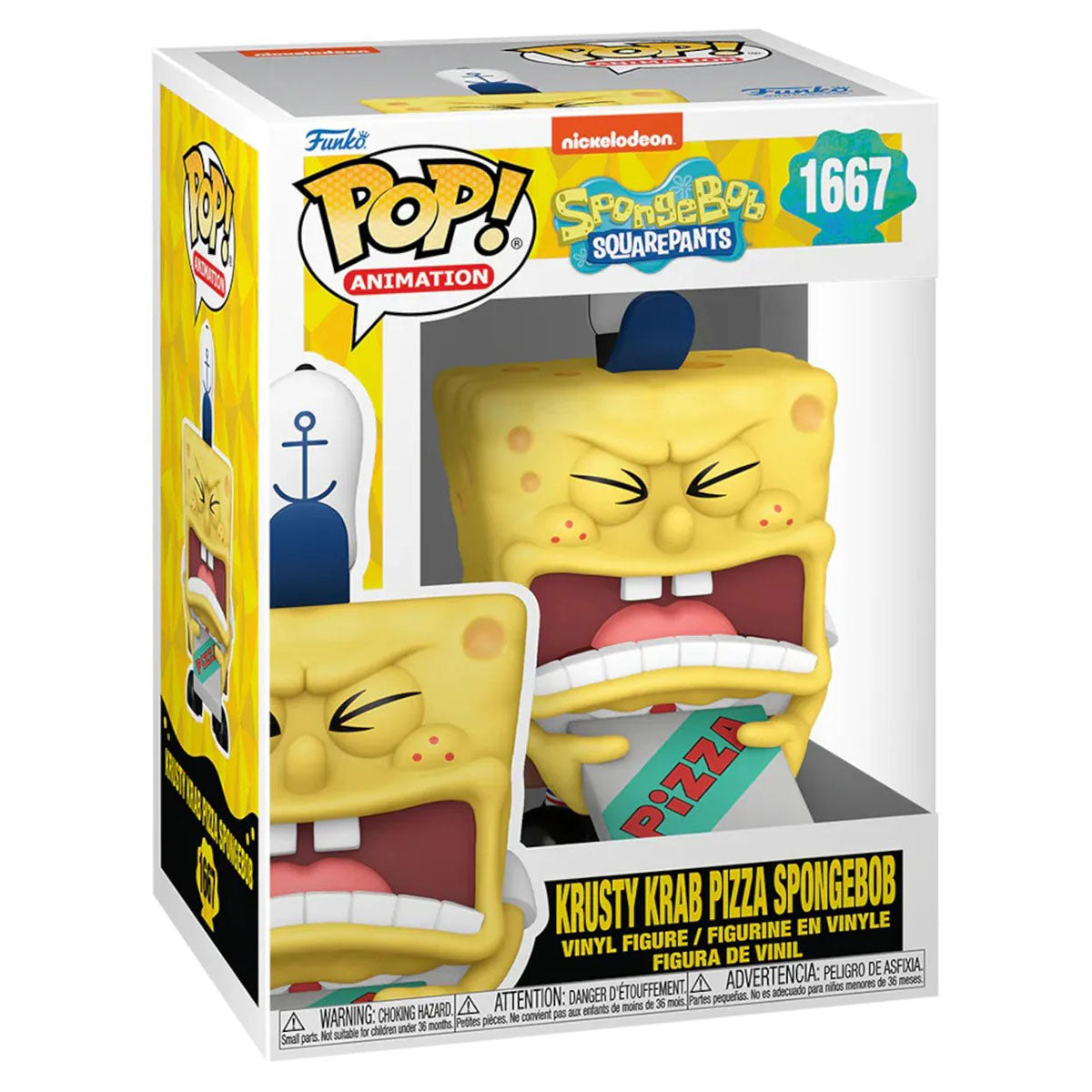 Funko Pop! Animation: SpongeBob SquarePants: Krusty Krab Pizza