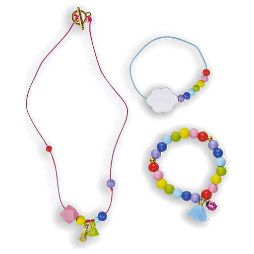 Janod 3 Rainbow Jewellery Pieces to Make Kit