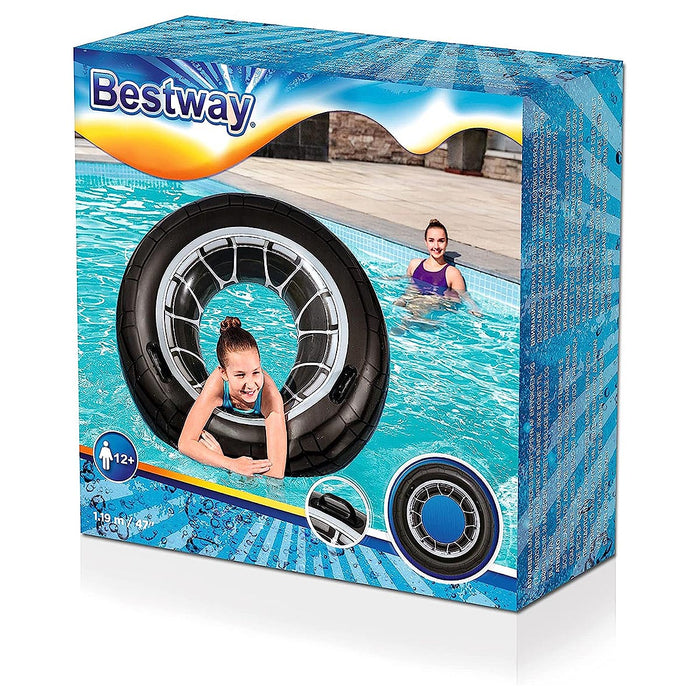 Bestway Inflatable High Velocity Tyre Swim Tube 47 inch