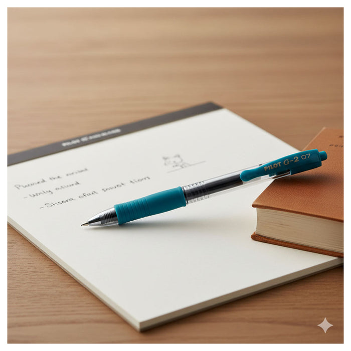 Pilot G-207 Black Gel Ink M Pen 