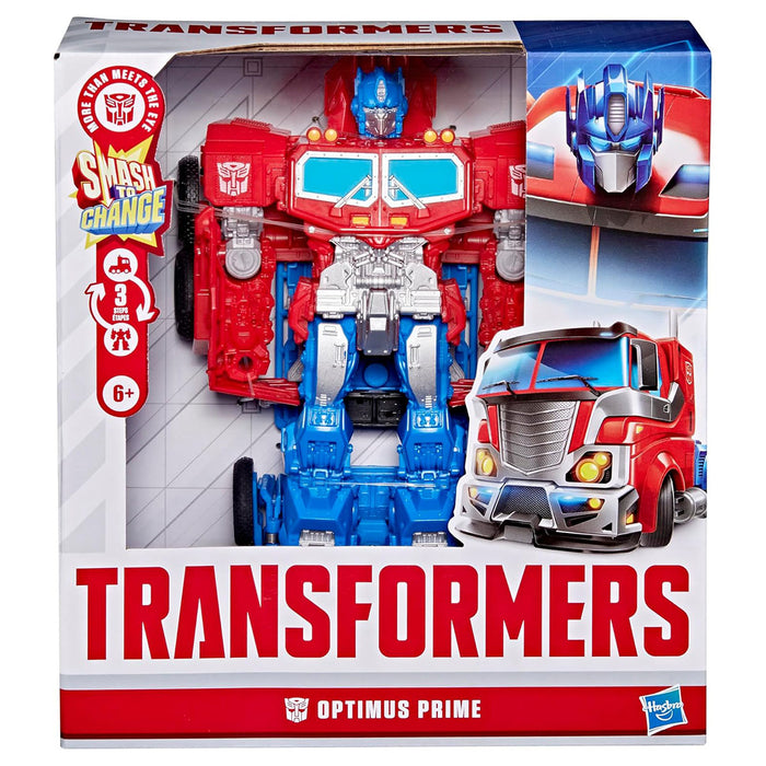 Transformers Age Of Extinction: Figura Optimus Prime Smash And Change 2-in-1, Da Robot A Camion - 2
