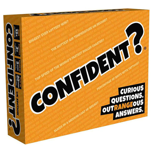 CONFIDENT? Board Game - The Smash Hit Guessing Game
