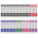 Zebra Pens Z-Grip Ballpoint Assorted Ink 50 Pack 