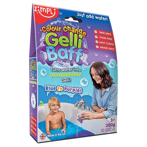 Gelli Baff Colour Change Blue to Purple Bath Toy
