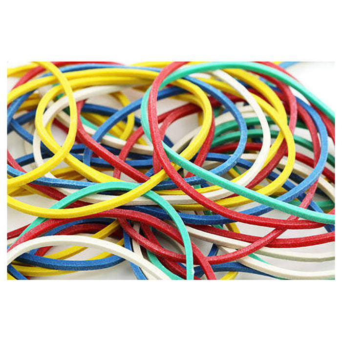 Coloured Elastic Bands 100gm