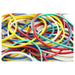 Coloured Elastic Bands 100gm