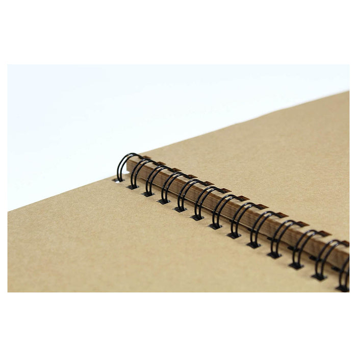 Silvine A3 Kraft Twin Wire Sketch Book 80 Pages