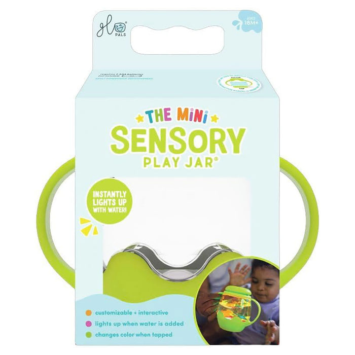 Glo Pals The Mini Sensory Play Jar Green