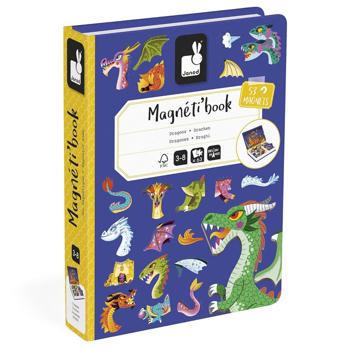 Janod Magneti'book Dragons Set