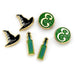 Wicked Elphaba Earring Stud Set 