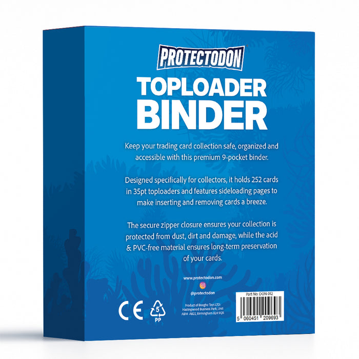 Protectodon 9 Pocket Toploader Binder