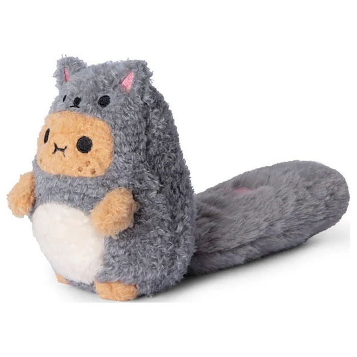 Noodle Grey Squirrel Ricespud 13cm Plush