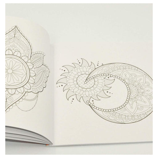 Colour Therapy Floral Colouring Book Series Two