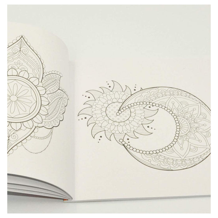 Colour Therapy Floral Colouring Book Series Two