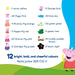 Staedtler Peppa Pig Noris Junior Fibre-Tip Pens (12 Pack)